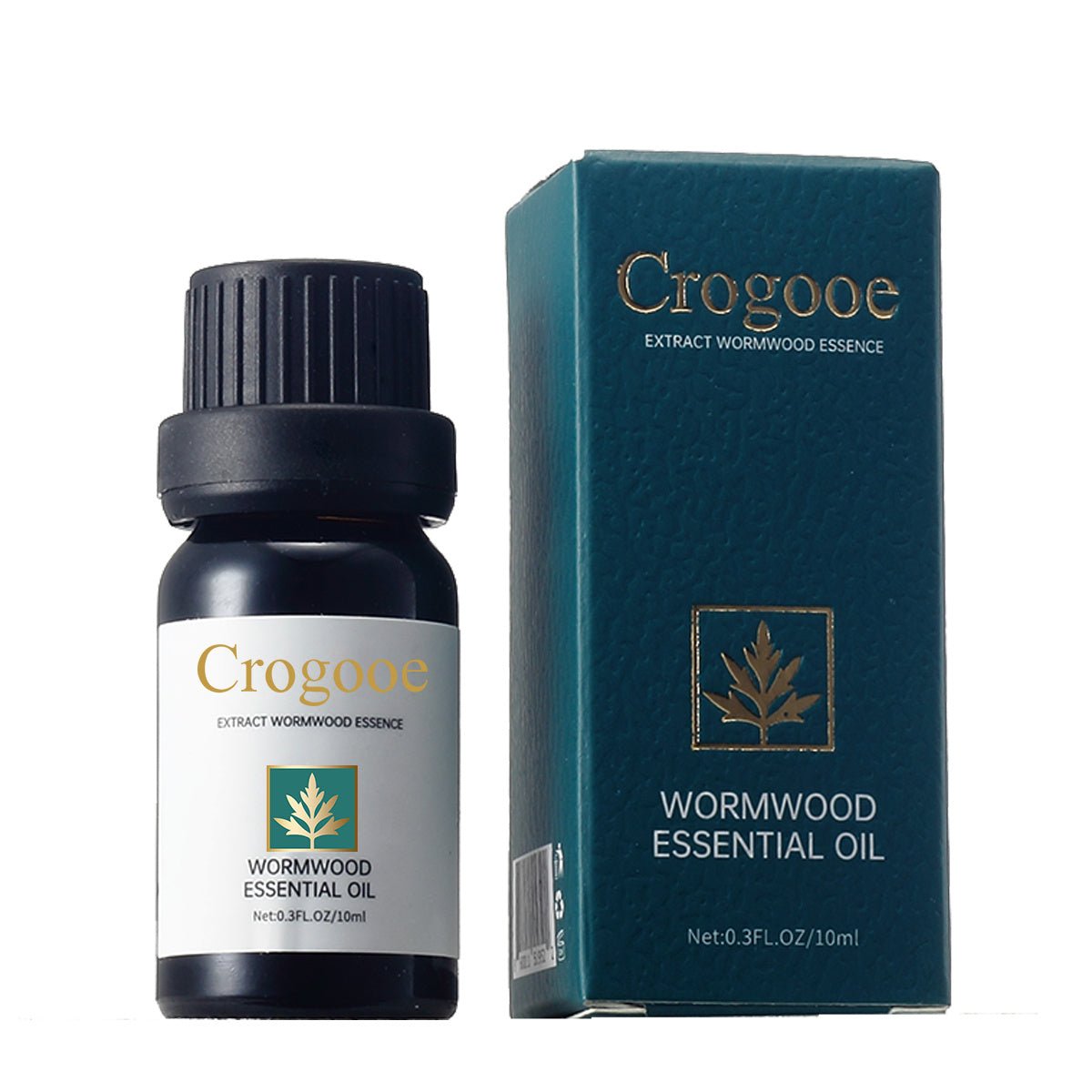 Crogooe - Wormwood Essential Oil,100 Pure Oil Blend ContainsMoroccan Argan Oil For Facial Skin, Hair, Body,Therapeutic Grade 10 ML - Zambeel