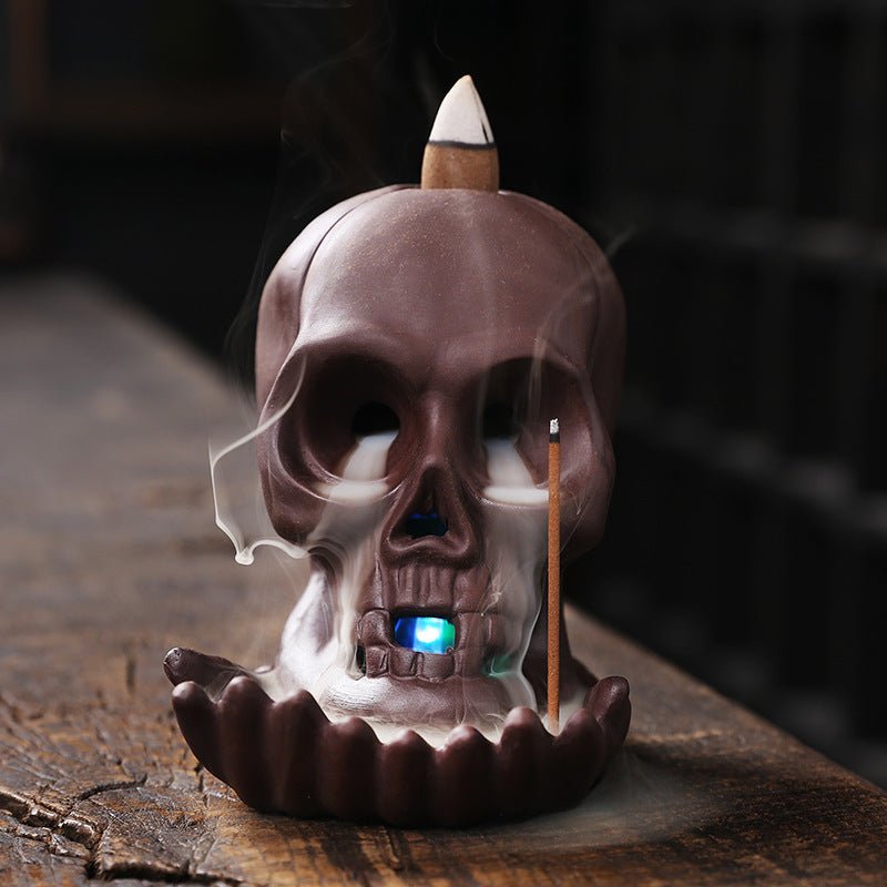 Cross - Border New Product Zisha Halloween Reflux Incense Burner Gift - Zambeel