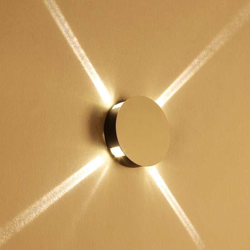 Cross Star Light Bar KTV Project Wall Lamp Decorative Modeling Lamp Outdoor Waterproof A Beam Of Light Wall Lamp - Zambeel