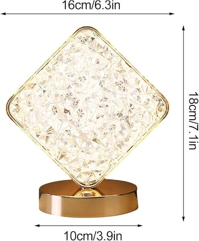 Crystal Diamond LED Table Lamp - Zambeel
