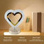 Crystal LED Heart - Shaped Table Lamp - Zambeel