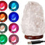 Crystal Salt USB Natural Colorful Color Changing Warm White Led Mineral Small Night Lamp - Zambeel