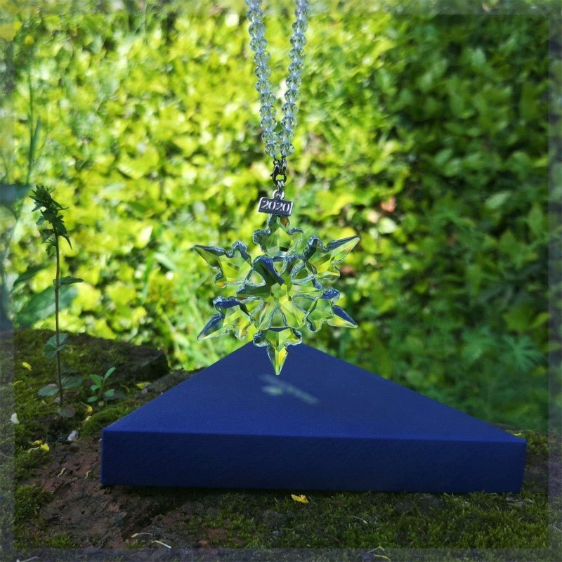 Crystal Snowflake Car Hanging Car Ornaments Car Pendant - Zambeel