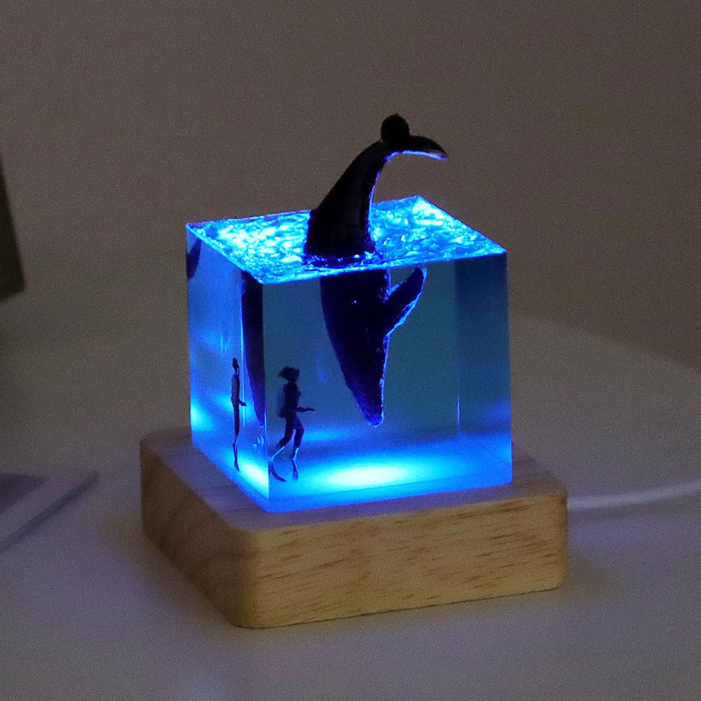 Cube Decoration Luminous Mini Small Night Lamp - Zambeel