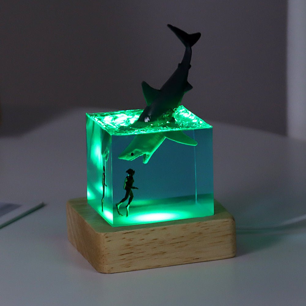 Cube Decoration Luminous Mini Small Night Lamp - Zambeel