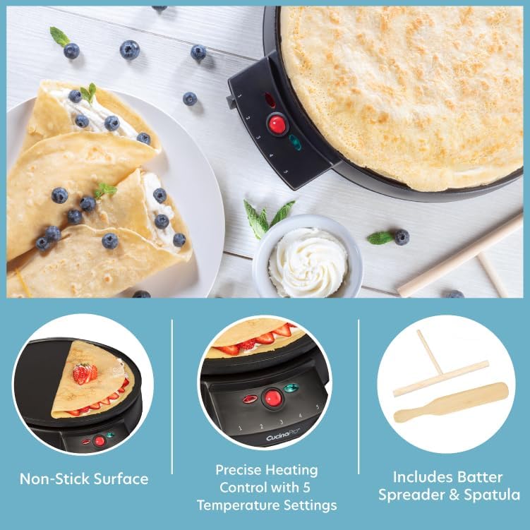 CucinaPro - Electric Crepe Maker - Zambeel