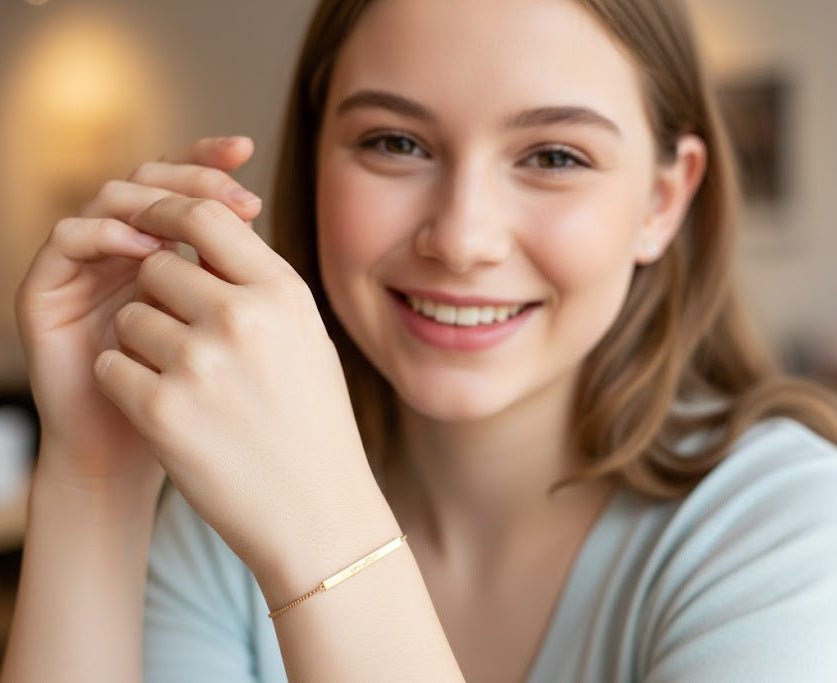 Custom Bar Bracelet - Zambeel