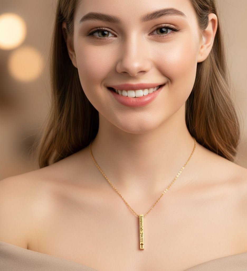 Custom Bar Necklace - Zambeel