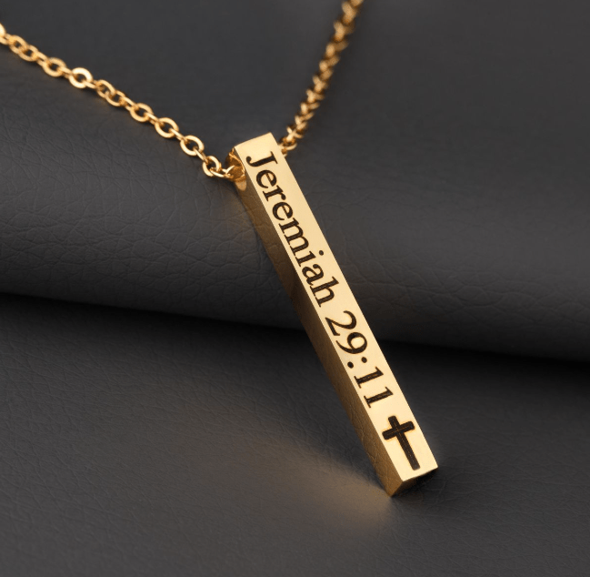 Custom Bar Necklace - Zambeel