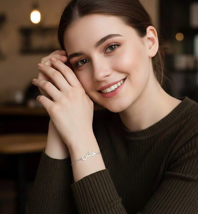 Custom Name Bracelet Arabic - Zambeel