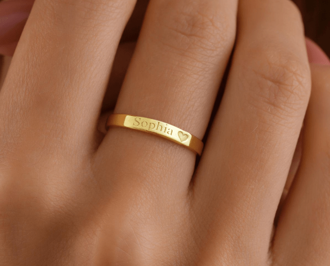 Custom Name Ring - Zambeel