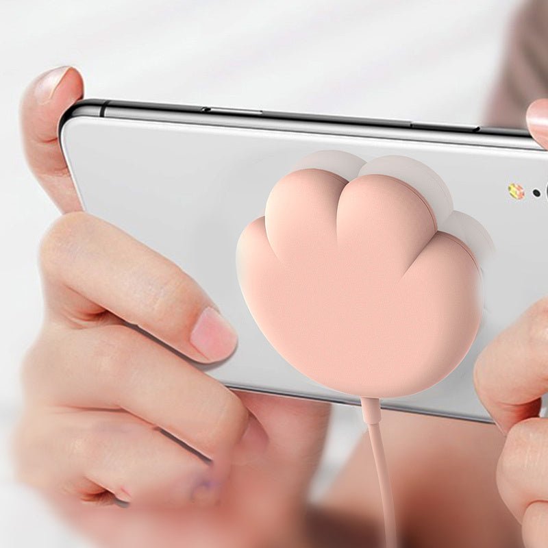 Cute And Creative Cat Claw Sucker Wireless Charger - Zambeel