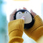 Cute Cartoon Penguin Polar Bear Electric Hand Warmers USB Rechargeable Double - Side Heating Pocket Power Bank Warmer - Zambeel