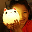 Cute Cat Silicone LED Lamp - Zambeel