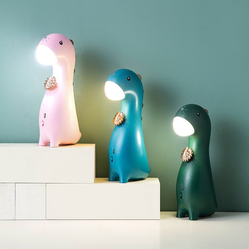 Cute Dinosaur LED Night Light ABS Pat Light Touch Control Night Light - Zambeel