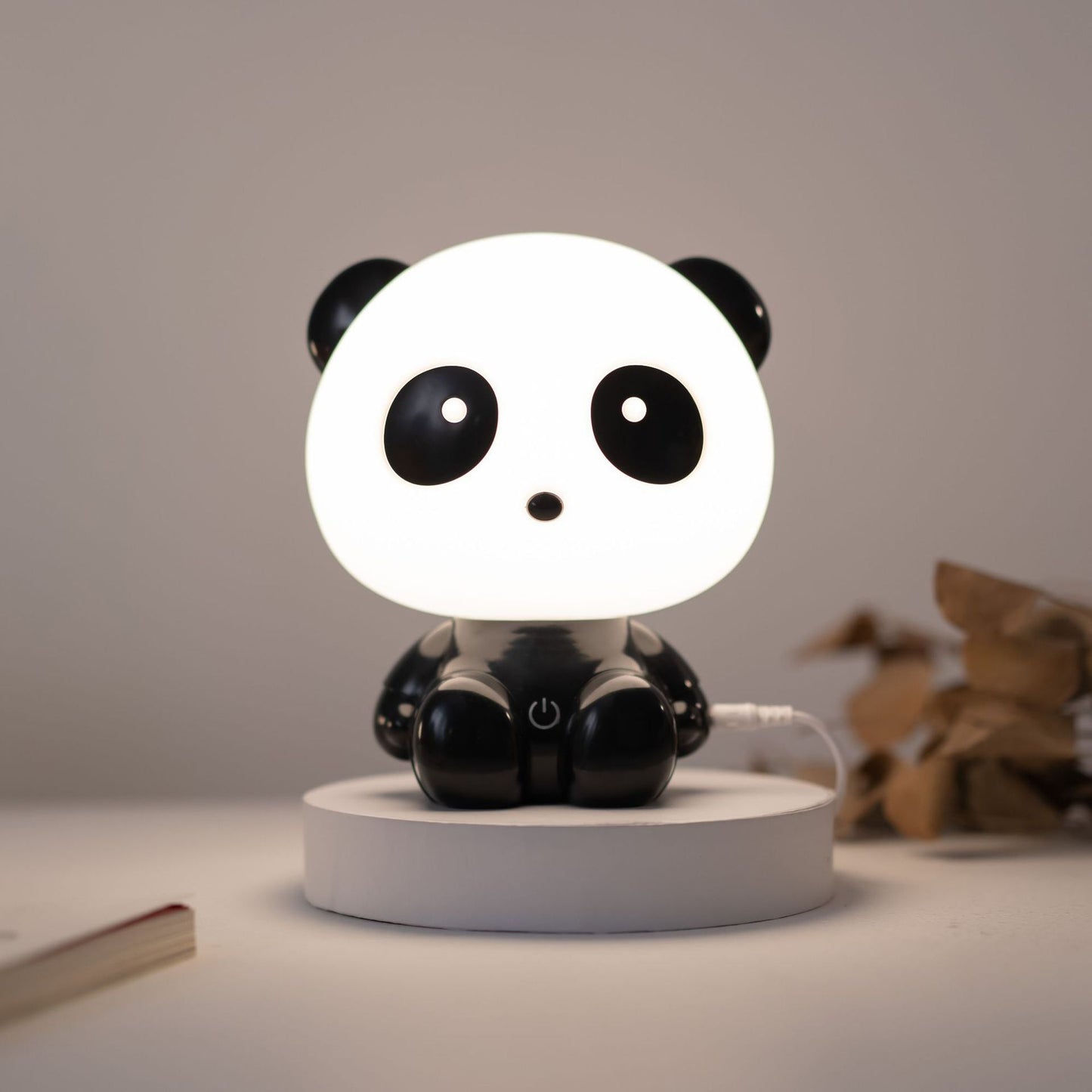 Cute Panda Touch Dimming Night Light Bedroom Bedside Light - Zambeel