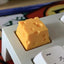 Cute Personality Resin Cheese Key Cap - Zambeel