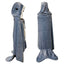 Cute Shark Sleeping Bag Shawl Cape Home - Zambeel