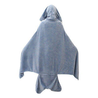 Cute Shark Sleeping Bag Shawl Cape Home - Zambeel