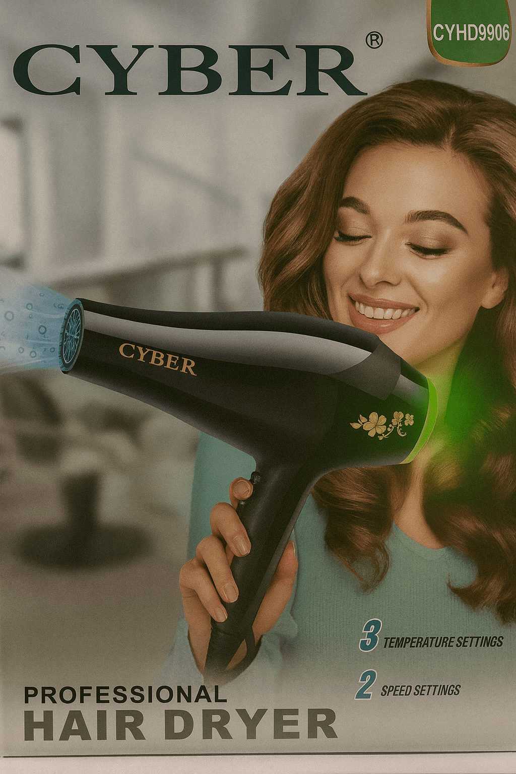 Cyber - Professional Hair Dryer - Zambeel