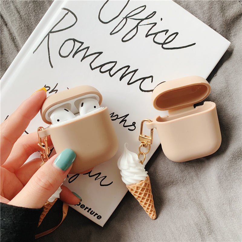 Cylinder Ice Cream Airpods2 Protector Set - Zambeel