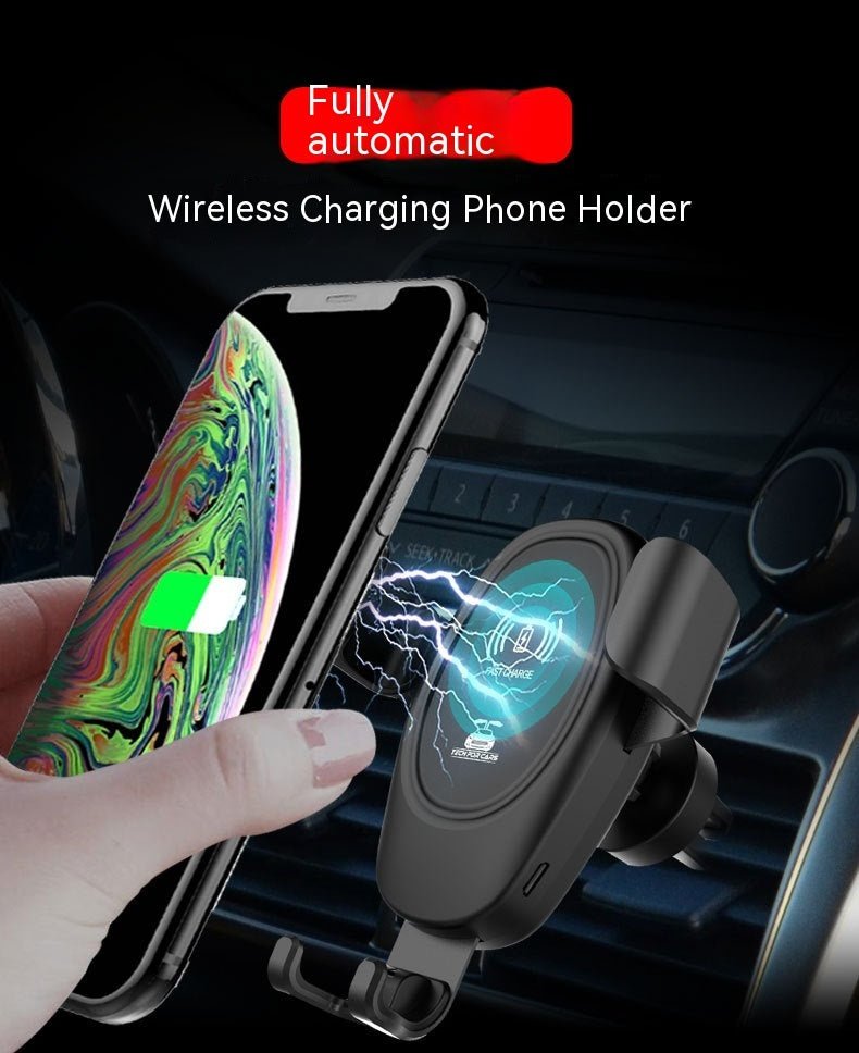 D12 Car Wireless Charger Air Outlet Clip - Zambeel