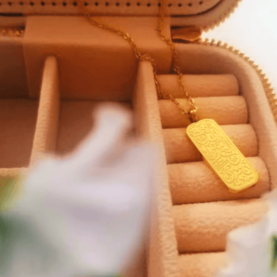 Dainty Arabic Islamic Necklace - Zambeel