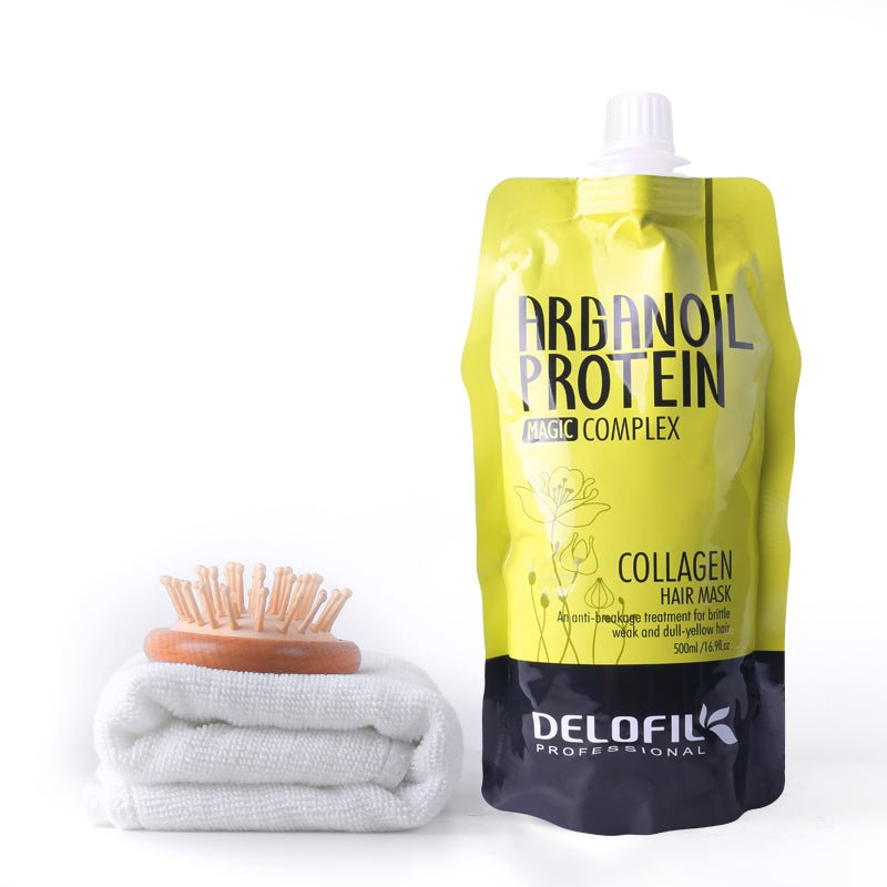 Delofil - Argan Oil Protein Hair Mask - Zambeel