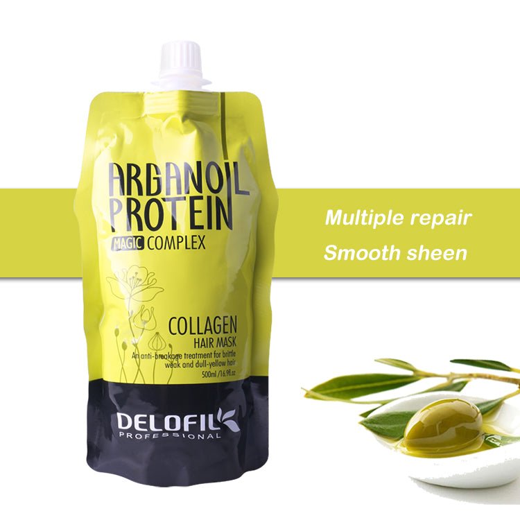 Delofil - Argan Oil Protein Hair Mask - Zambeel