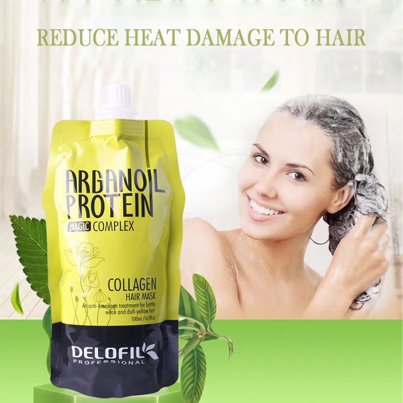 Delofil - Argan Oil Protein Hair Mask - Zambeel