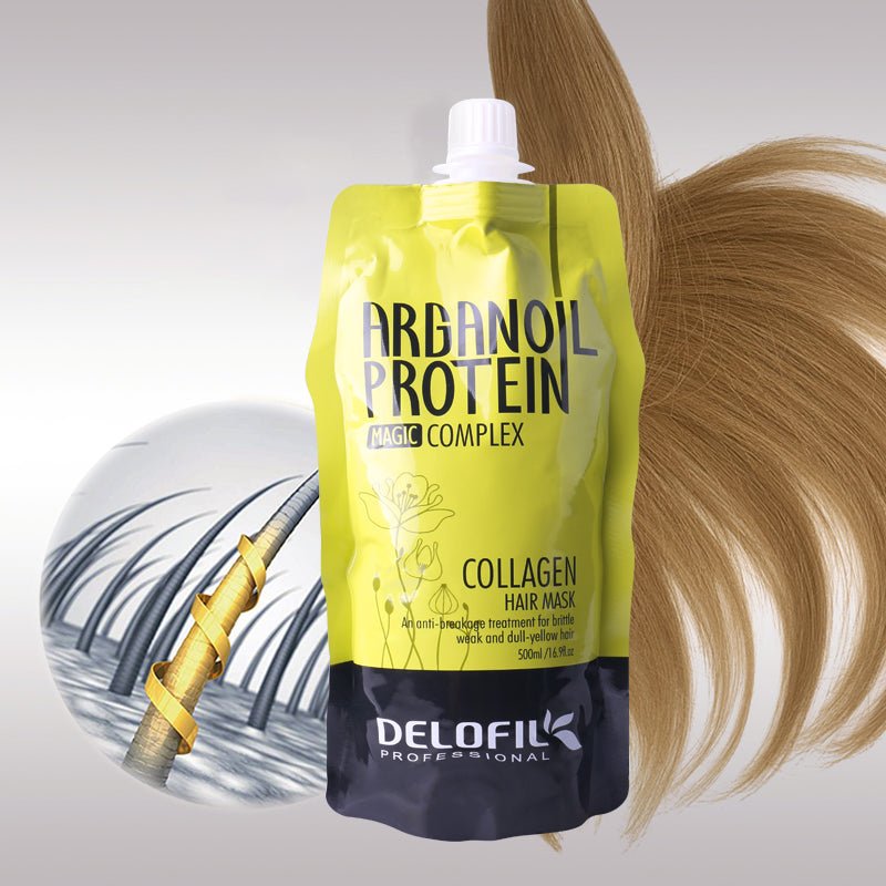 Delofil - Argan Oil Protein Hair Mask - Zambeel