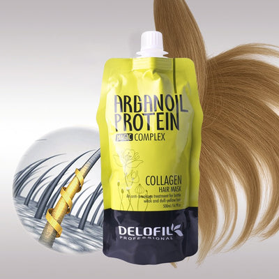 Delofil - Argan Oil Protein Hair Mask - Zambeel