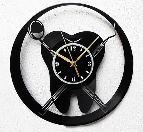Dental clinic Modern Decorative Acrylic Wall Clock - Zambeel