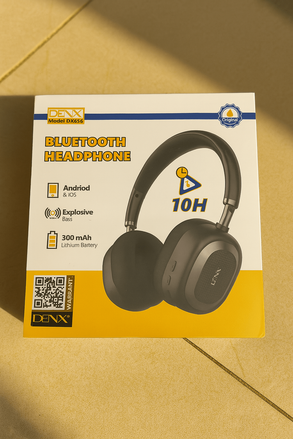 Denx - Bluetooth Headphone - Zambeel