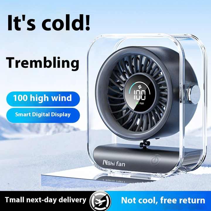 Denx - Digital Display Desktop Fan - Zambeel