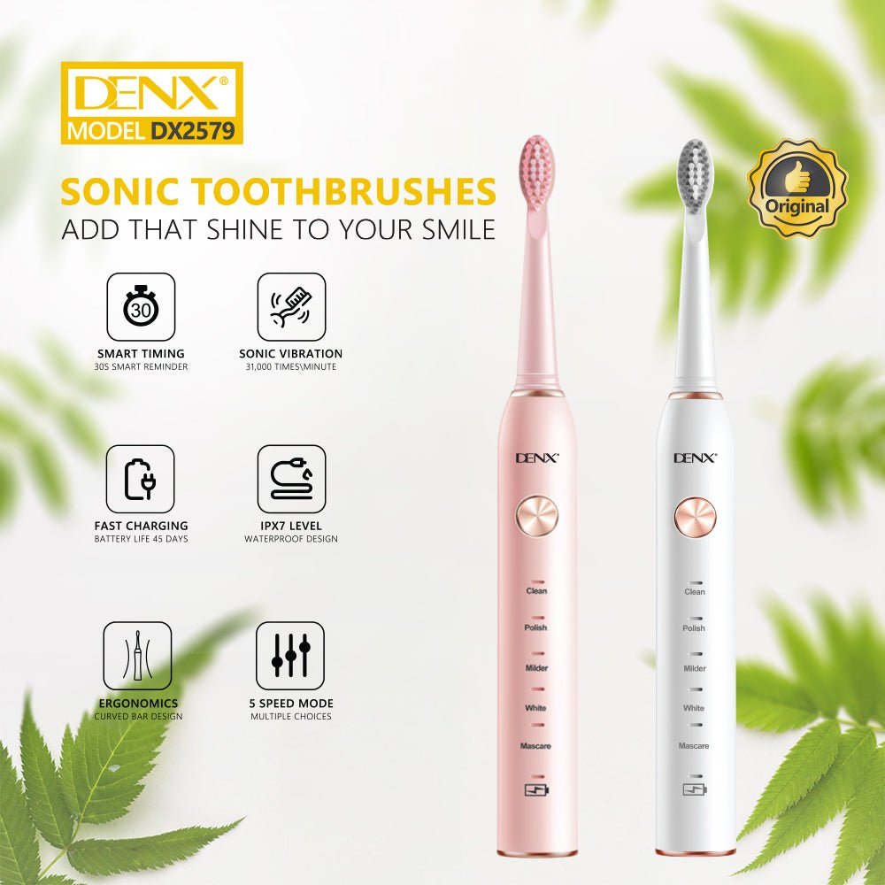 Denx - Sonic Toothbrush - Zambeel