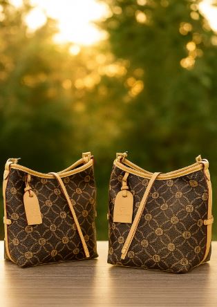 Designer - Inspired Monogram Tote - Zambeel