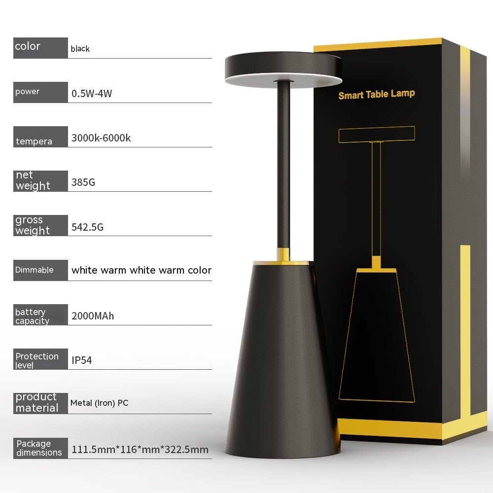 Desk Lamp Wireless Rechargeable Ornaments - Zambeel