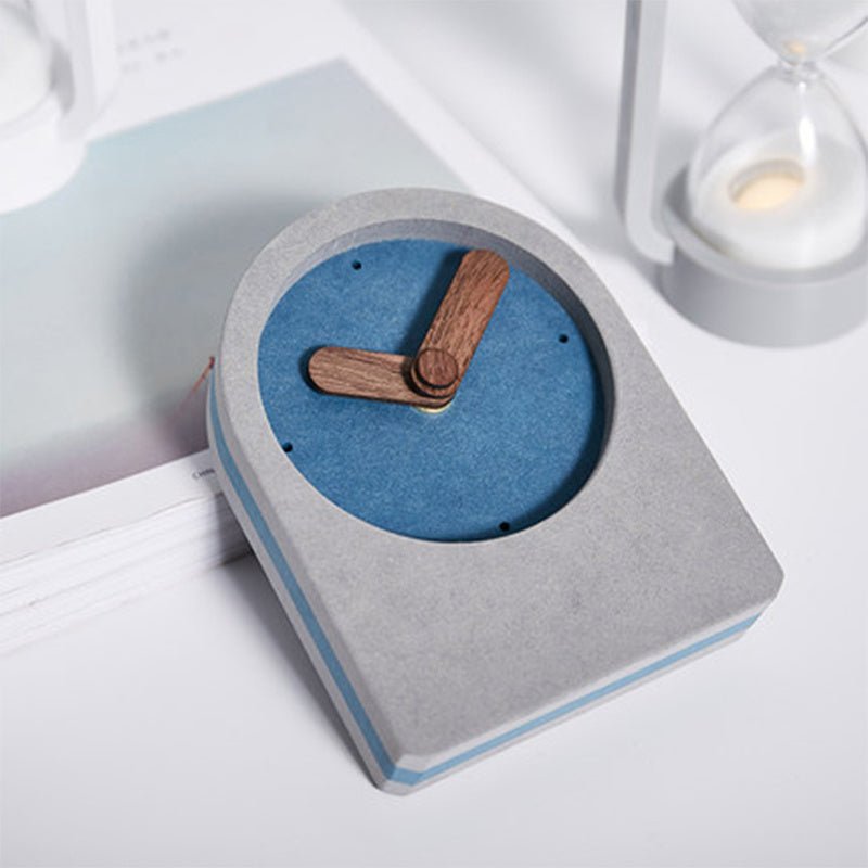 Desktop Clocks, Desk Clocks, Desktop Ornaments, Creative Home Clocks, Clocks, Bedroom Mute Bedside Clocks - Zambeel