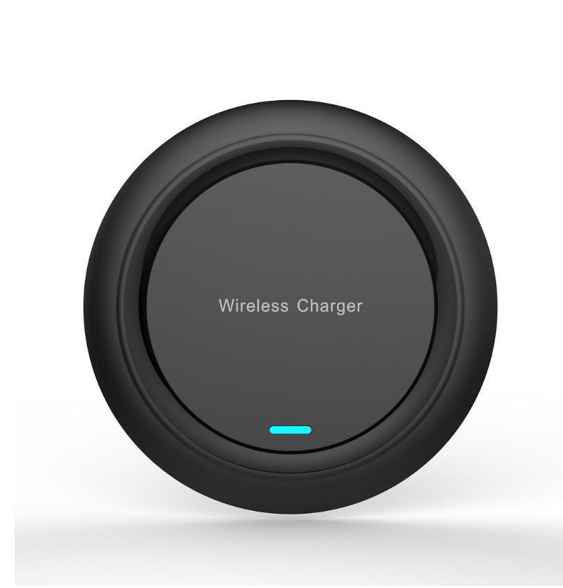 Desktop Fast Charge 10W Mobile Phone Multi - function Round Wireless Charger - Zambeel