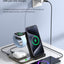 Desktop Magnetic Three - in - one Wireless Charging Stand Foldable - Zambeel