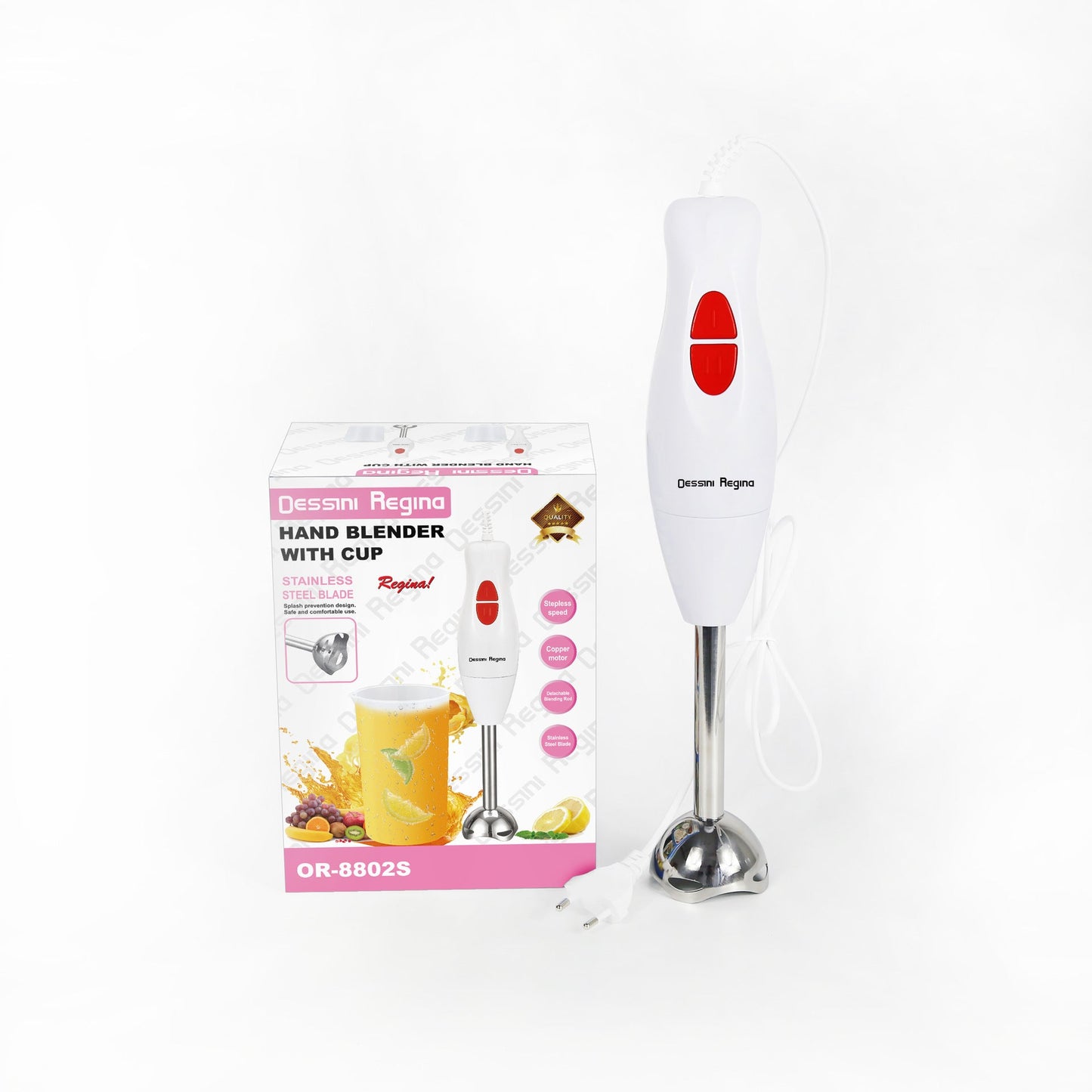 Dessini Regina - Hand Blender With Cup - Zambeel
