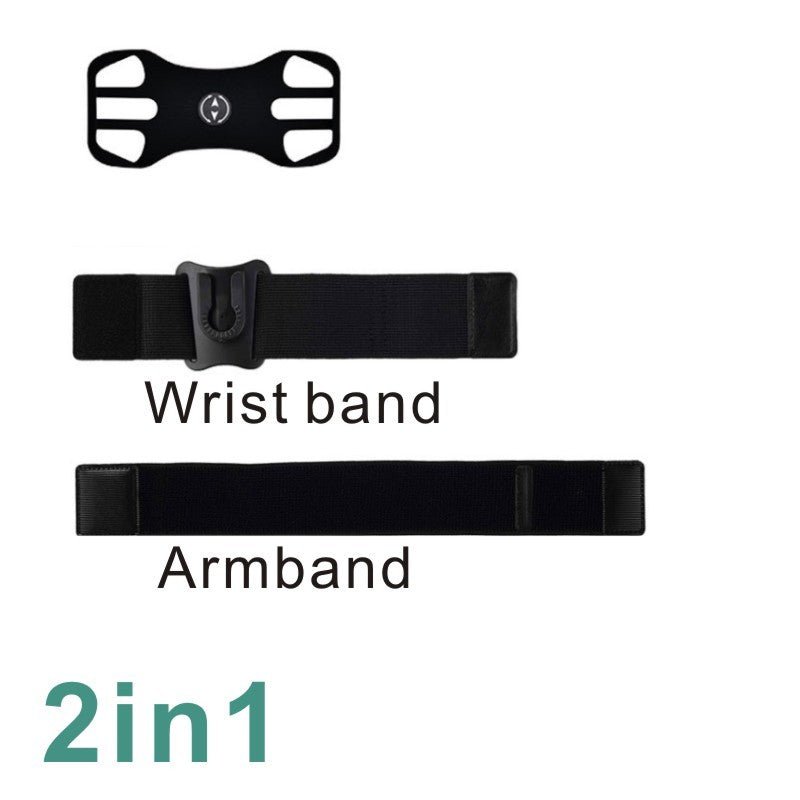 Detachable Swivel Arm Wrist Strap Sports Phone Case - Zambeel