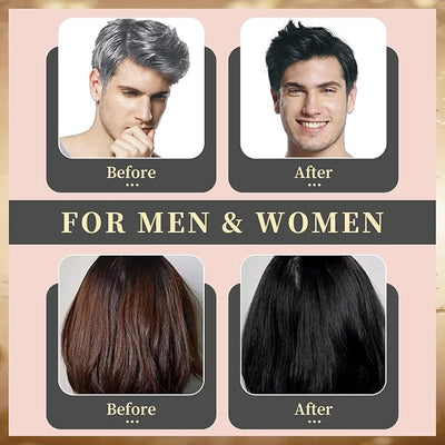 DEXE - Black Hair Color Shampoo - Zambeel