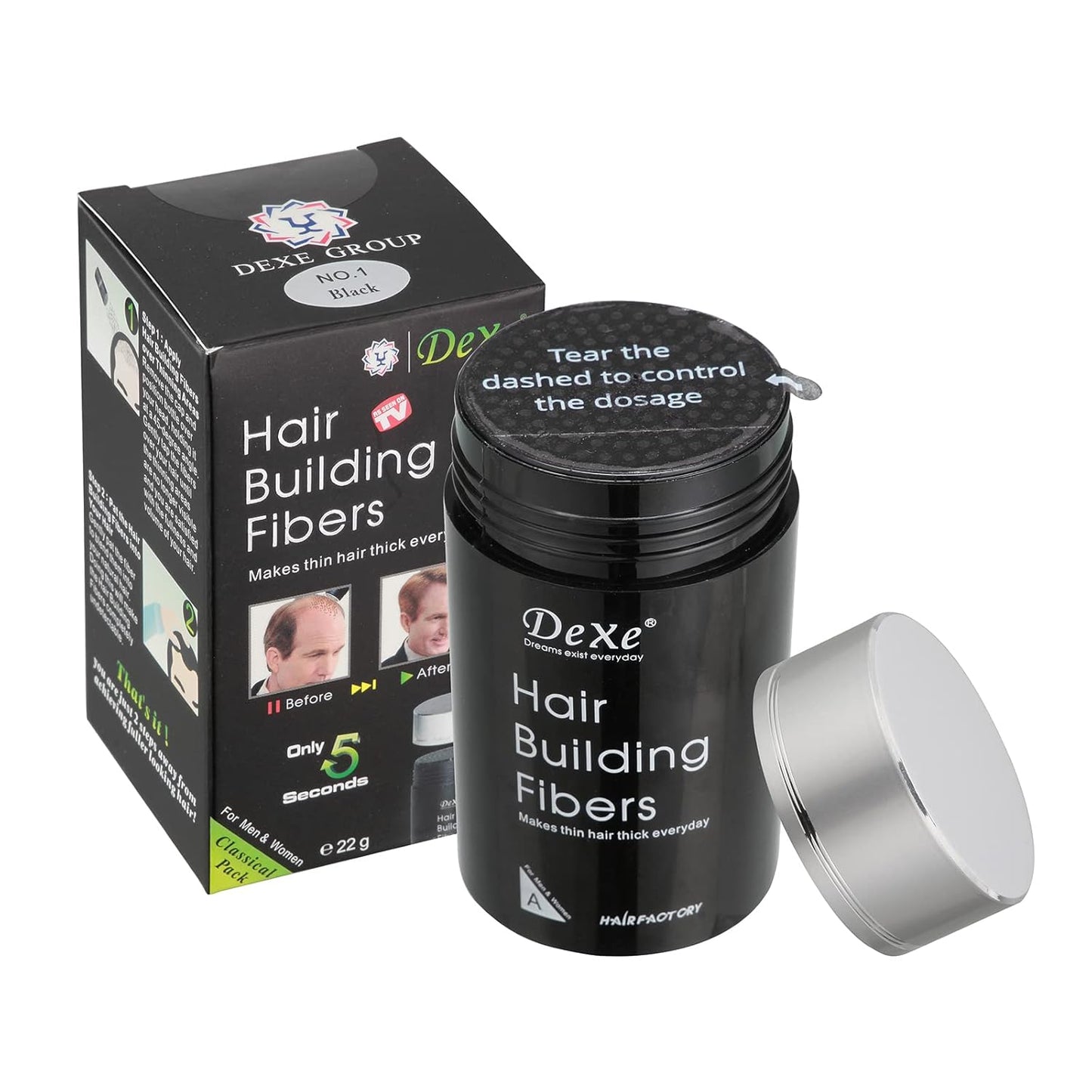 Dexe - Hair Building Fibers (Original) - Zambeel