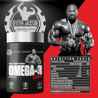 Dexter Jackson - Omega - 3 Elite (Original) - Zambeel