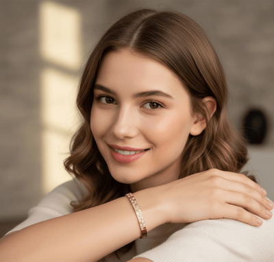 Diamond Line Classic Bangle - Zambeel