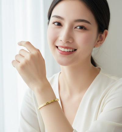 Diamond Studded Bangle - Zambeel