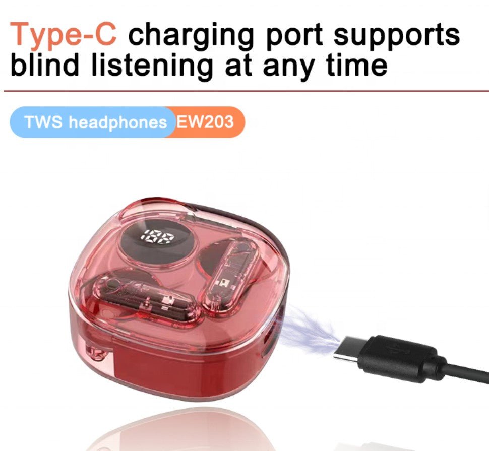 Digital 5.3 Apro 138 Transparent Earbuds - Zambeel