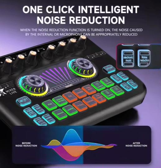 Digital Mixer Sound Card - Zambeel